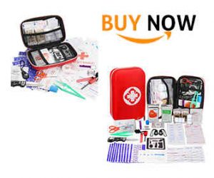 174 Pcs First Aid Kit Survival Kit